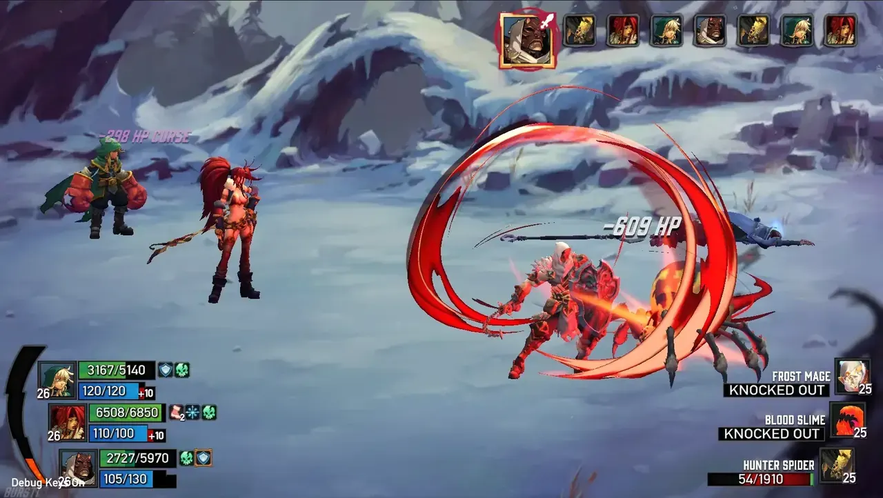 Battle Chasers Nightwar results 3 big visual