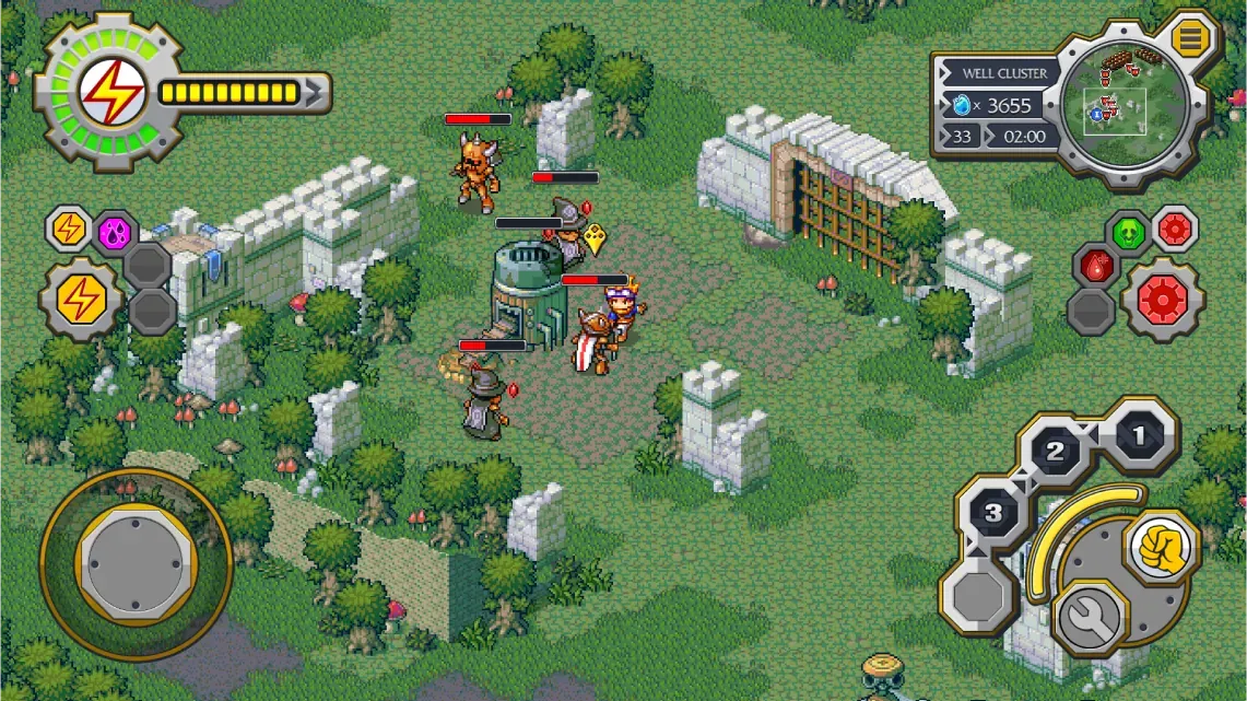 Lock's Quest review visual