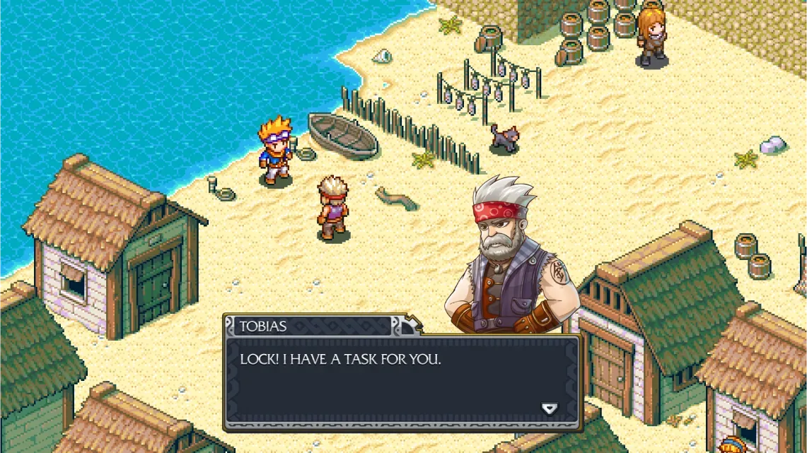 Lock's Quest process visual
