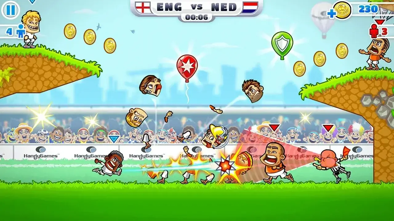 Super Party Sports: Football results 1 big visual