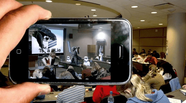 Developing a mixed reality mobile application