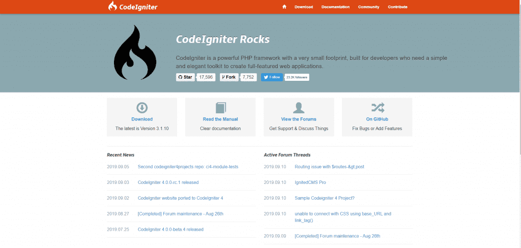 Installing CodeIgniter