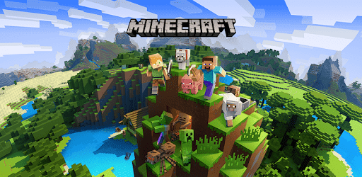 The well-known Minecraft game