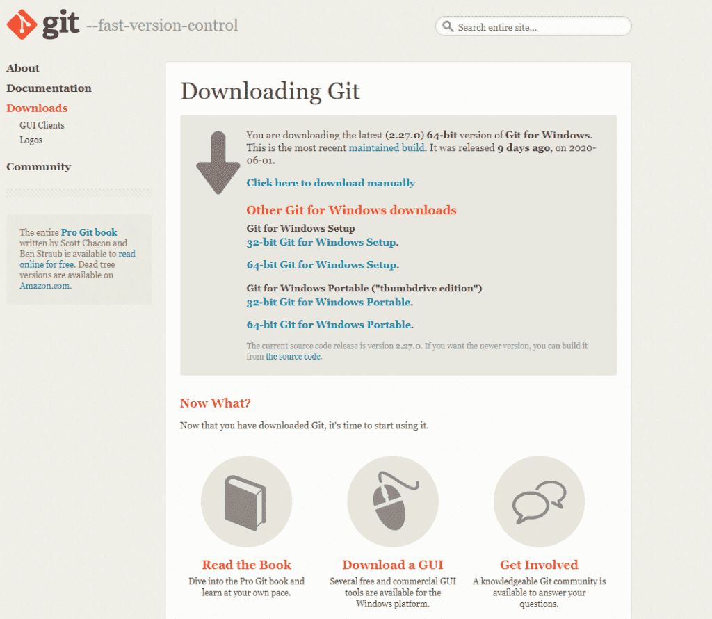 Official Git site