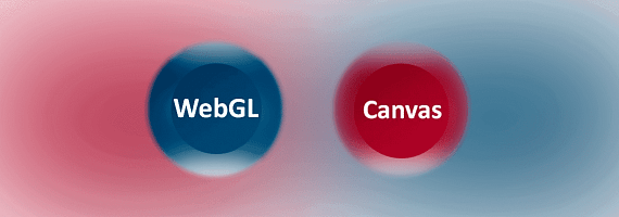 Canvas vs webGL